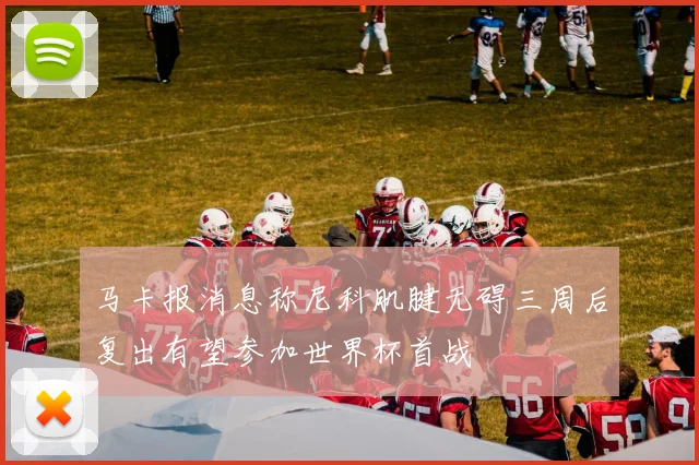 马卡报消息称尼科肌腱无碍三周后复出有望参加世界杯首战